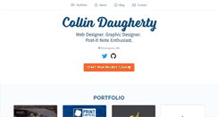 Desktop Screenshot of collindaugherty.com